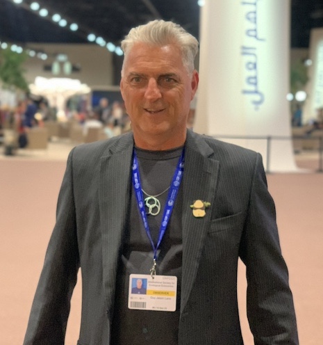 Guy Lane at COP28 in Dubai, December 2023